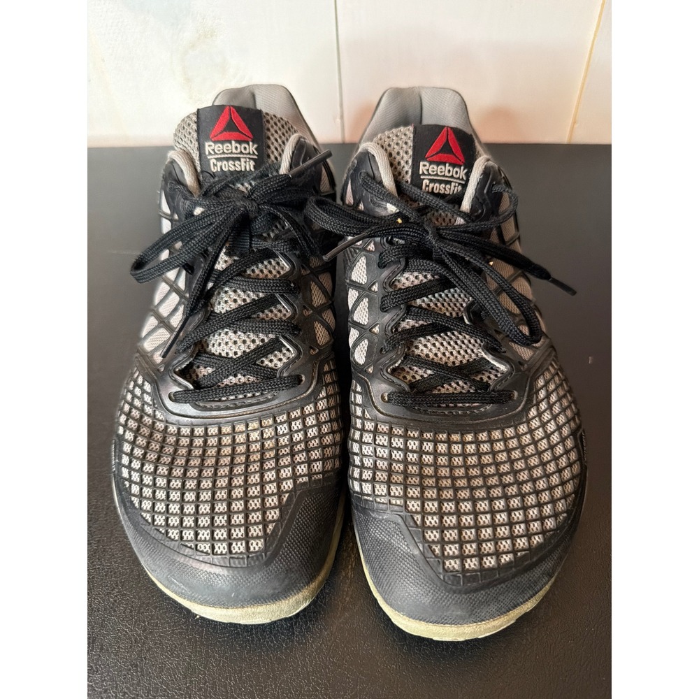 Reebok CrossFit Nano 4.0 Black Grey Training Shoes Women's 9.5 V61501